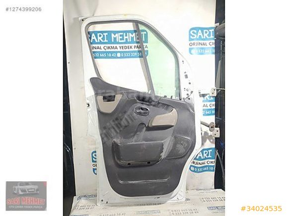 RENAULT MASTER 3 SOL ÖN KAPI ORJİNAL ÇIKMA RENO