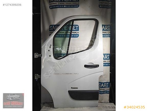 RENAULT MASTER 3 SOL ÖN KAPI ORJİNAL ÇIKMA RENO