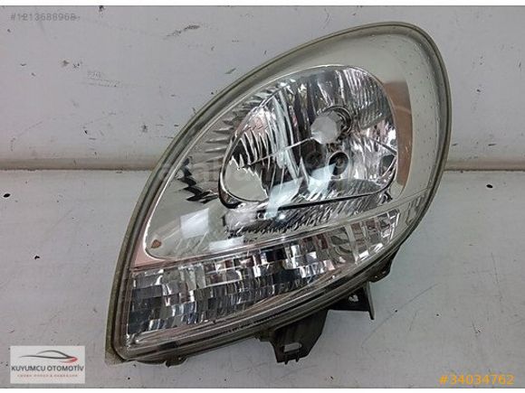 RENAULT KANGOO Şeffaf Sinyalli 2003 - 2008 SAĞ SOL FAR SIFIR
