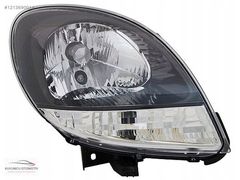 RENAULT KANGOO Siyah Çerçeveli 2003 - 2009 SAĞ SOL FAR SIFIR