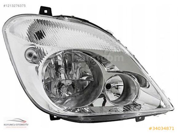 MERCEDES SPRINTER 2007 - 2014 SAĞ-SOL SİSLİ FAR SIFIR