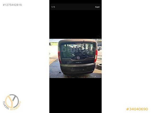 2015 DOBLO GENİŞ AİLE BAGAJ komple