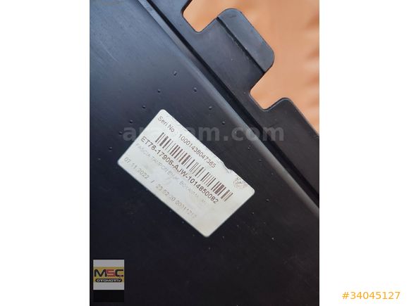 FORD COURİER ARKA TAMPON ORJİNAL ET76-17906-A