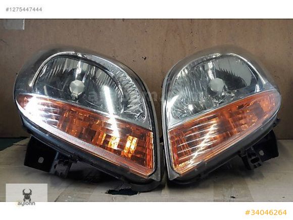 RENAULT KANGOO 2 2003-2008 SARI SİNYALLİ SAĞ SOL ÖN FAR SIFIR
