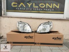 FİAT FİORİNO ÖN SAĞ SOL FAR MOTORLU 1353198080 1353197080