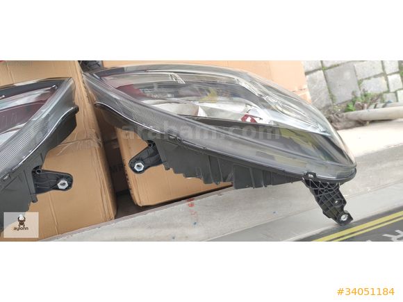 FİAT DOBLO 4 2015-2023 ÖN SAĞ SOL FAR SİYAH-KROM