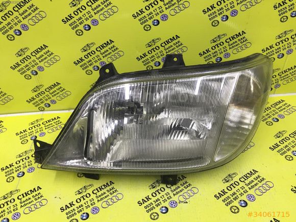 MERCEDES SPRİNTER FAR SOL / BUZLU TİP