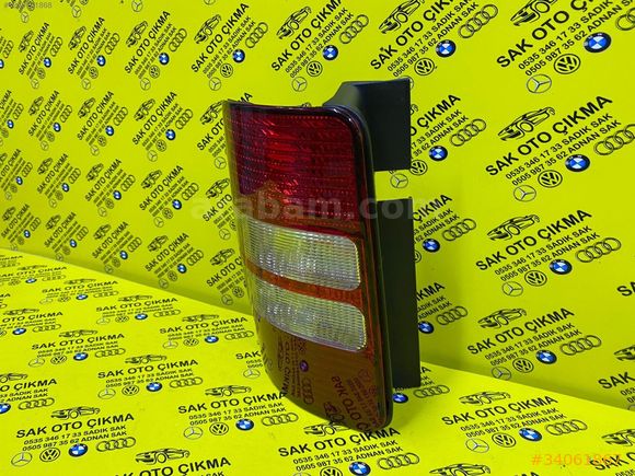 VOLKSWAGEN CADDY SOL STOP LAMBASI 2010-2015
