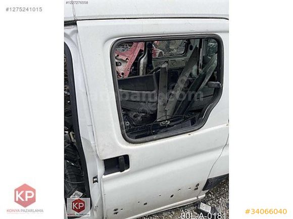 PEUGEOT PARTNER SOL SÜRGÜLÜ KAPI PEJO ÇIKMA