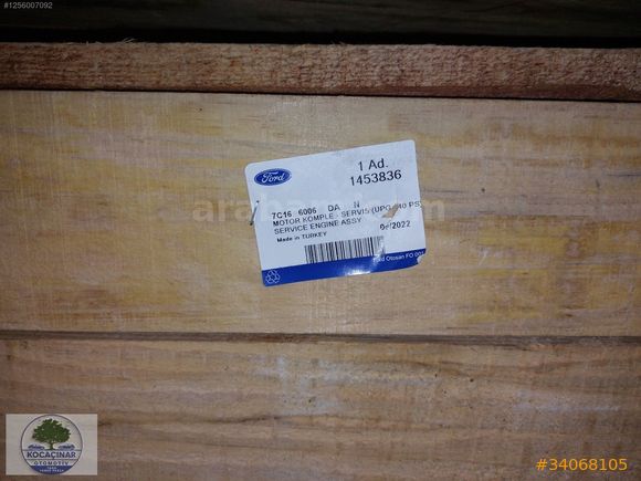 TRANSİT MOTOR KOMPLE ETRAFI BOŞ 140PS 2007 2014 7C16 6006 DA