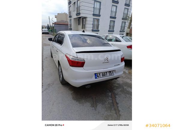 Sahibinden Citroen C-Elysee 1.6 HDi Exclusive 2015 Model