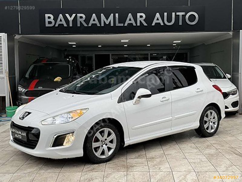 PEUGEOT 308 1.6 E-HDİ ACTİVE 2012 MODEL İSTANBUL 109.000 KM BEYAZ