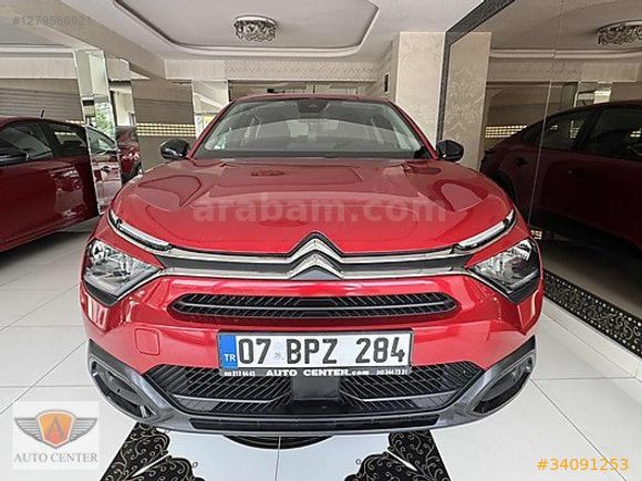 AUTO CENTER %20 FATURA 2024 MODEL CİTROEN C4 X HATASIZ BOYASIZ