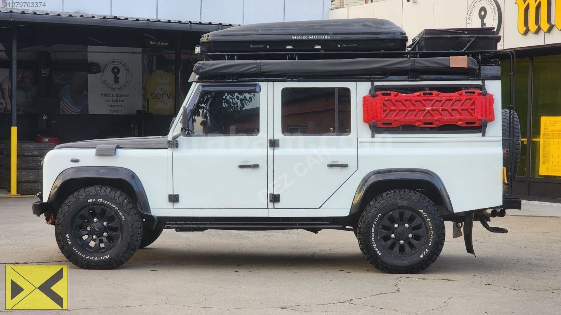 Galeriden Land Rover Defender 110 3.0 1998 Model İstanbul 50.000 km Beyaz 5