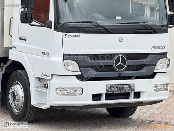 NEŞELİ'DEN 2015 MERCEDES ATEGO 1518 FRİGORİFİK KASA + 236.000 KM