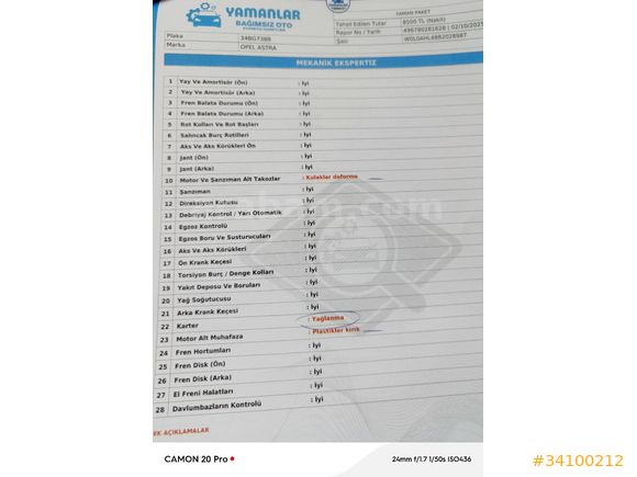 Sahibinden Opel Astra 1.3 CDTI CLASİC PLUS 2011 Model