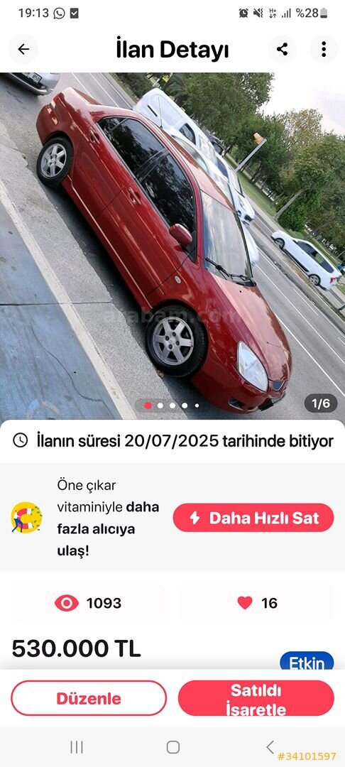 Sahibinden Mitsubishi Lancer 1.6 Comfort 2004 Model 5