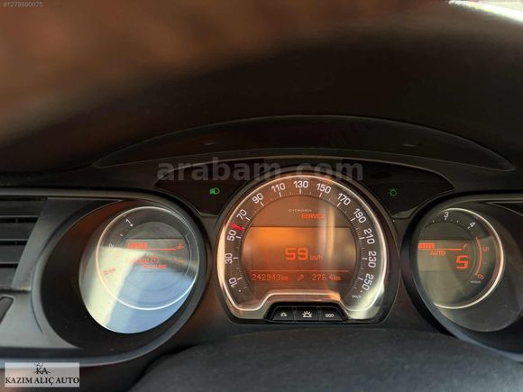 243 BİN KM DE CİTROEN C5 E-HDİ OTOMATİK SANROFLU/G.KAMERA