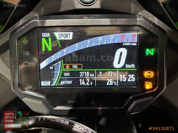 Galeriden Kawasaki Ninja ZX-10R 2023 Model Bursa 6.001 km Yeşil