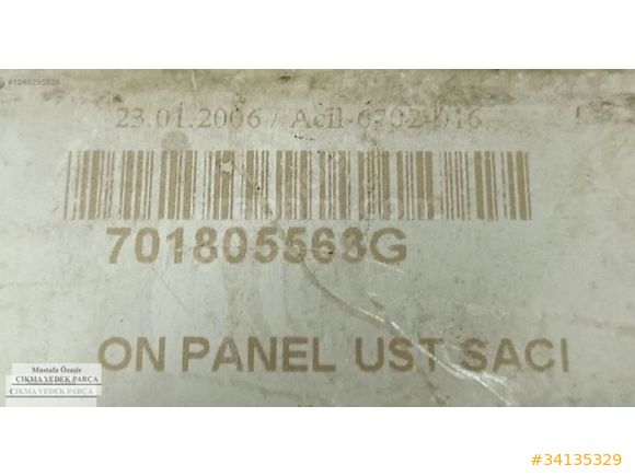 TRANSPORTER ÖN PANEL SACI 701805563G