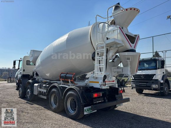 2010 MERCEDES-BENZ AXOR 4140 12M3 TRANSMİKSER ŞASEDE VERİLİR