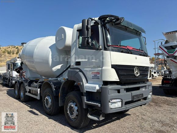 2010 MERCEDES-BENZ AXOR 4140 12M3 TRANSMİKSER ŞASEDE VERİLİR