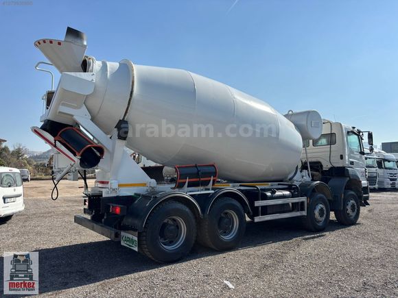 2010 MERCEDES-BENZ AXOR 4140 12M3 TRANSMİKSER ŞASEDE VERİLİR