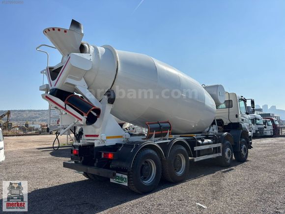 2010 MERCEDES-BENZ AXOR 4140 12M3 TRANSMİKSER ŞASEDE VERİLİR