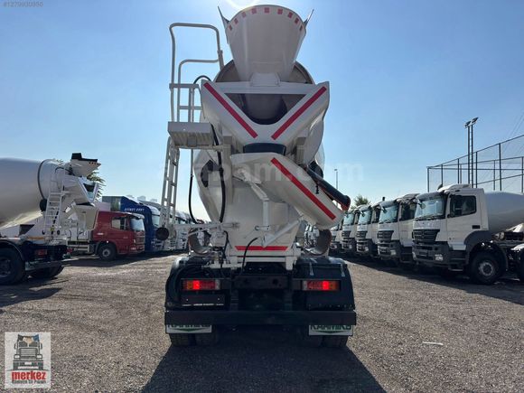 2010 MERCEDES-BENZ AXOR 4140 12M3 TRANSMİKSER ŞASEDE VERİLİR