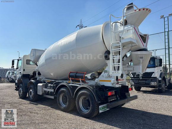 2010 MERCEDES-BENZ AXOR 4140 12M3 TRANSMİKSER ŞASEDE VERİLİR