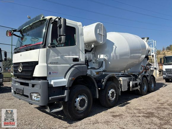 2010 MERCEDES-BENZ AXOR 4140 12M3 TRANSMİKSER ŞASEDE VERİLİR