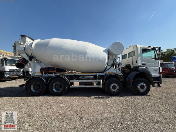 2010 MERCEDES-BENZ AXOR 4140 12M3 TRANSMİKSER ŞASEDE VERİLİR
