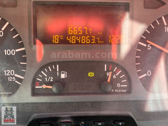 2010 MERCEDES-BENZ AXOR 4140 12M3 TRANSMİKSER ŞASEDE VERİLİR