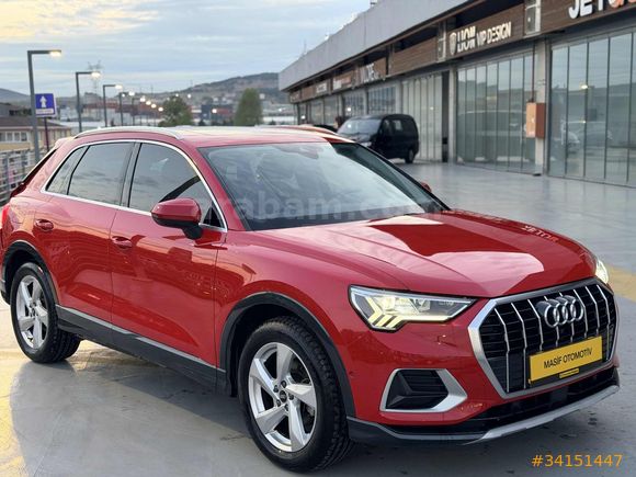 2022 MODEL 34000 KM Q3 35 TFSI 150 ADVANCED STRONIC BİN-GİT