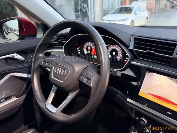 2022 MODEL 34000 KM Q3 35 TFSI 150 ADVANCED STRONIC BİN-GİT