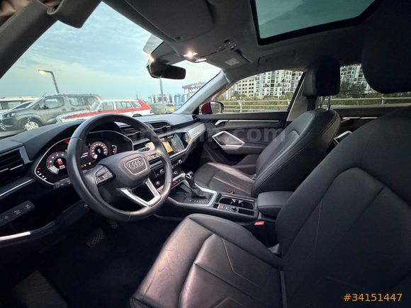 2022 MODEL 34000 KM Q3 35 TFSI 150 ADVANCED STRONIC BİN-GİT