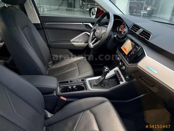 2022 MODEL 34000 KM Q3 35 TFSI 150 ADVANCED STRONIC BİN-GİT