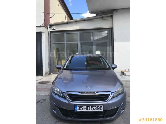 Sahibinden Peugeot 308 1.6 BlueHdi Active 2016 Model  280.000 km Gri