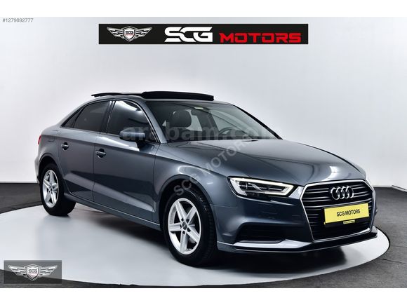 SCG MOTORS'DAN/AUDİ A3/CAM TAVAN/DÜŞÜK KM/1.150 BİN TL KREDİ