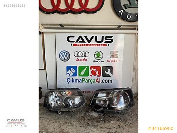 VW TRANSPORTER T6 SAĞ-SOL ORİJİNAL FAR