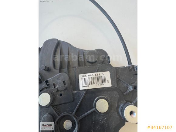VW CADDY 2005-2016 SAĞ KAPI KİLİDİ SIFIR ORİJİNAL 2K5 843 645 D