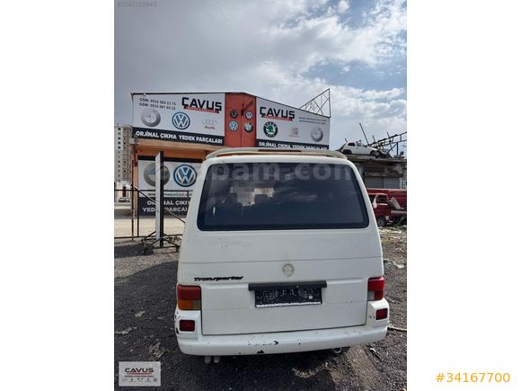 VW TRANSPORTER T4 SOL ÖN BEYAZ RENK HATASIZ KAPI