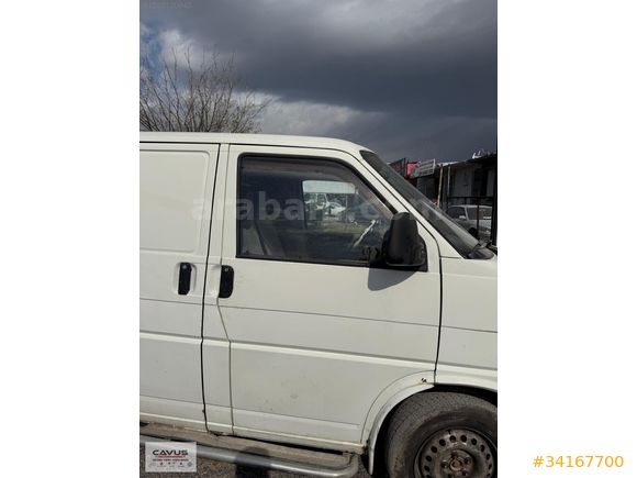VW TRANSPORTER T4 SOL ÖN BEYAZ RENK HATASIZ KAPI