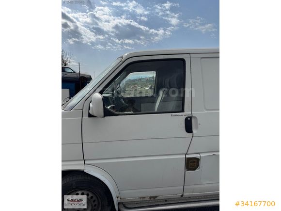 VW TRANSPORTER T4 SOL ÖN BEYAZ RENK HATASIZ KAPI