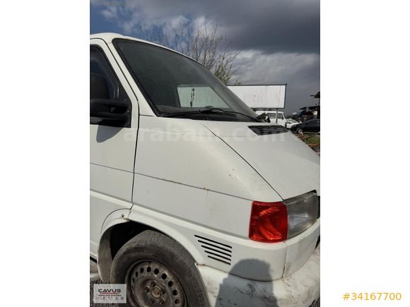 VW TRANSPORTER T4 SOL ÖN BEYAZ RENK HATASIZ KAPI