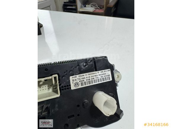 VW CADDY KLİMA KONTROL PANELİ 1K0 819 0447 BA