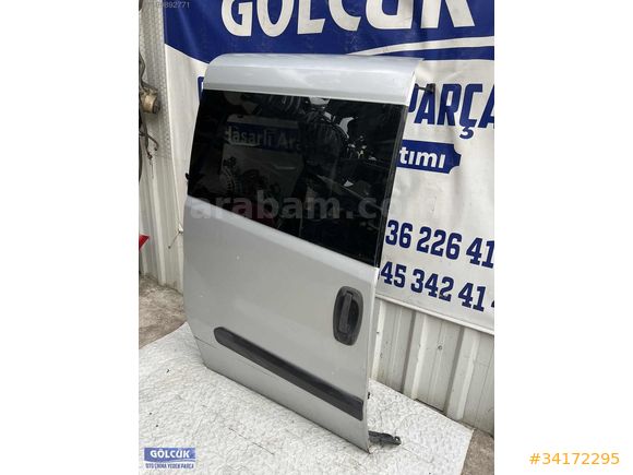 Fiat Doblo 3 4 Cargo Sağ Sürgülü Kapı ORJİNAL
