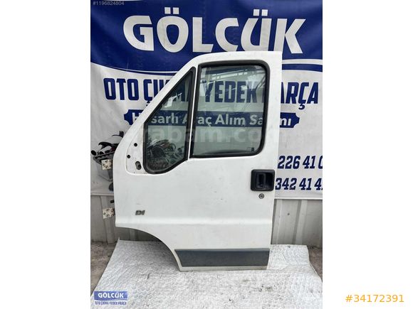 Peugeot Boxer Sol Ön Kapı ORJİNAL