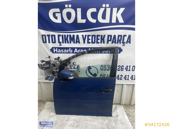 Volkswagen Touran Sol Ön Kapı ORJİNAL