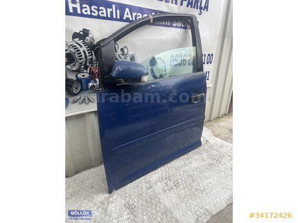 Volkswagen Touran Sol Ön Kapı ORJİNAL